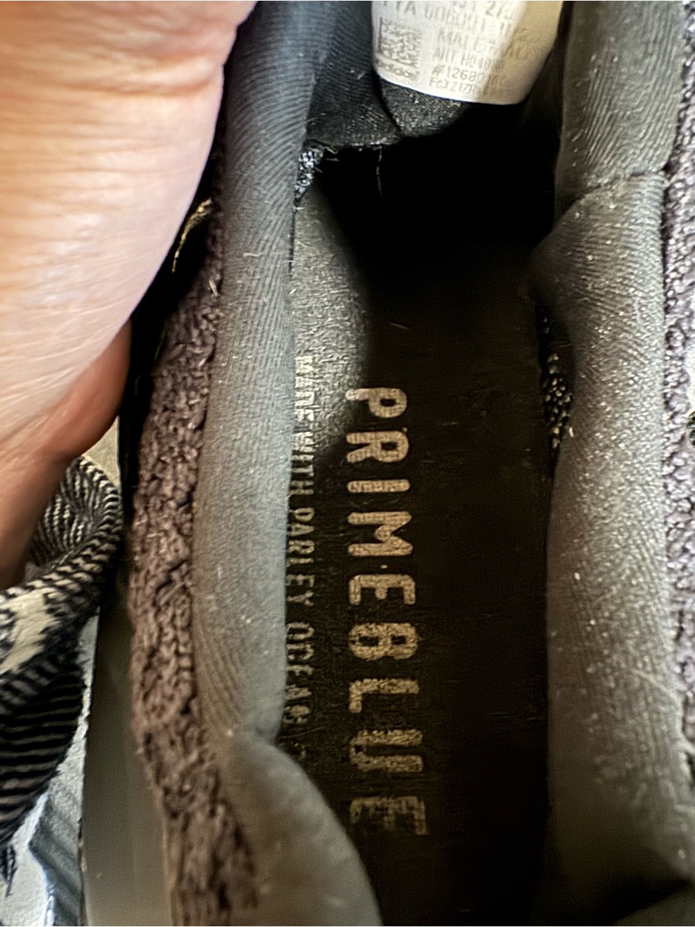 Adidas Knit Gray & Black Ultraboost Sneakers - Picture 3 of 14